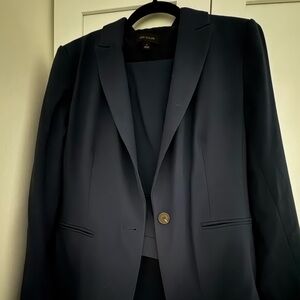 Ann Taylor Bi-Stretch Suiting in Sapphire Blue